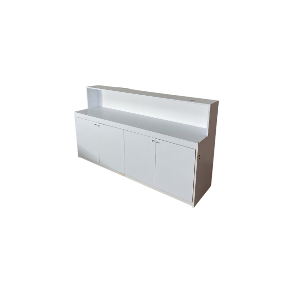 Ahşap Kapaklı Karşılama Desk 110x200x50 - Görsel 5