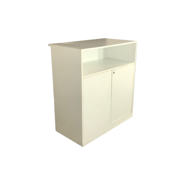 Beyaz Ahşap Kapaklı Desk 110x100x55 - Görsel 5