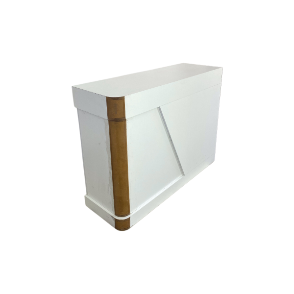 Beyaz Ahşap Karşılama Desk 100x130x45 - Görsel 2