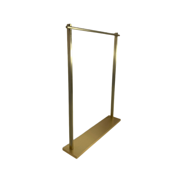 Metal Ayaklı Gold Stand Askılık 187x144 - 145x31