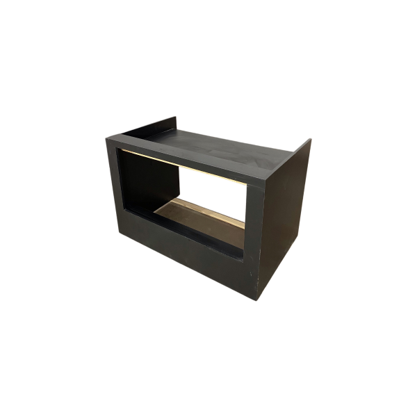 Siyah Ahşap TV Girişli DJ Desk 80x120x75 - Görsel 2