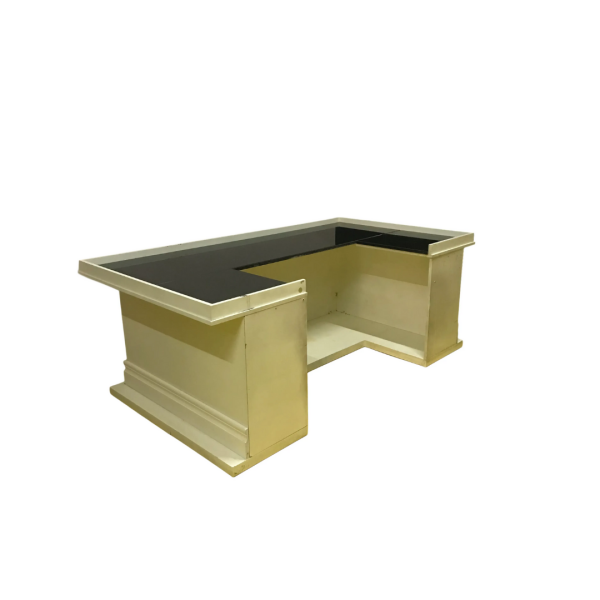 Beyaz Ahşap Desk 81x218x115 - Görsel 5