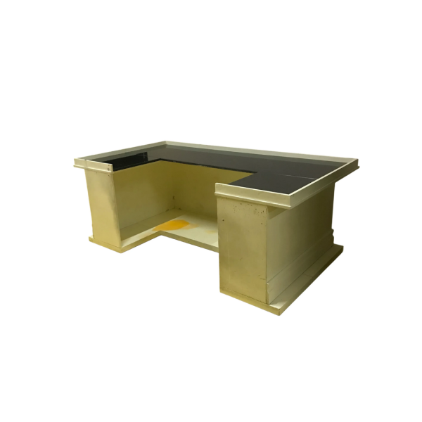 Beyaz Ahşap Desk 81x218x115 - Görsel 6